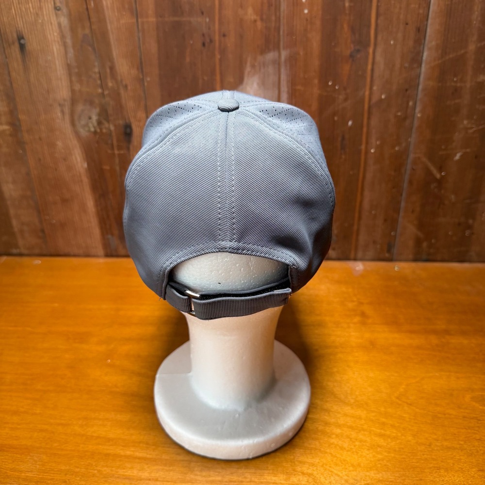 Gaiam Baseball Hat Unisex OS Grey Perforated Performance Adjustable Strapback - Picture 6 of 10